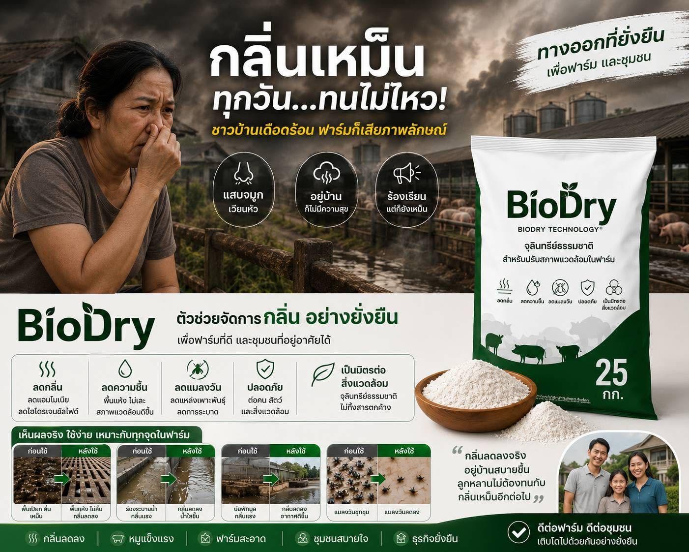 กลิ่นฟาร์ม...ปัญหาที่ไม่ควรมองข้าม เพราะกระทบทั้งฟาร์มและชุมชน